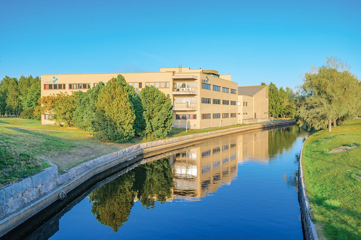 SAMK-kampus Rauma ulkopäin kuvattuna.