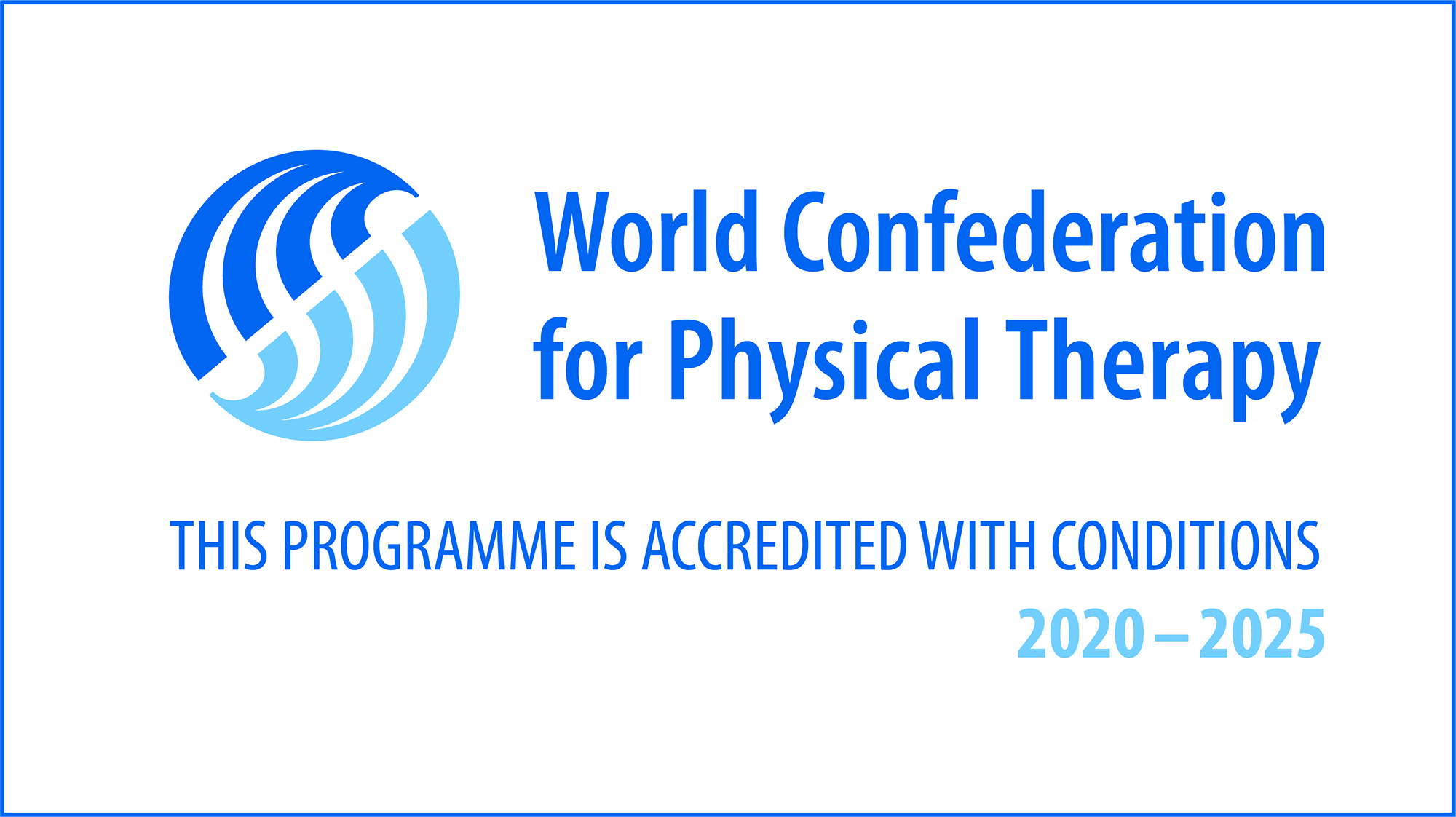 World Confederation for Physical Therapy -akkreditointi.