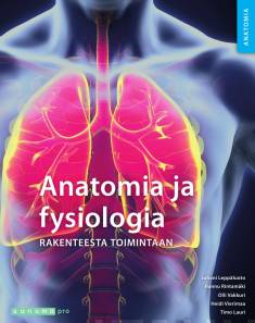 Kirja Anatomia ja fysiologia.