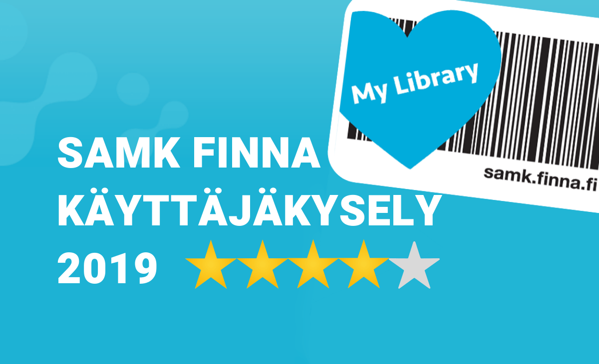 SAMK Finna käyttäjäkysely 2019, SAMK Finna user survey.
