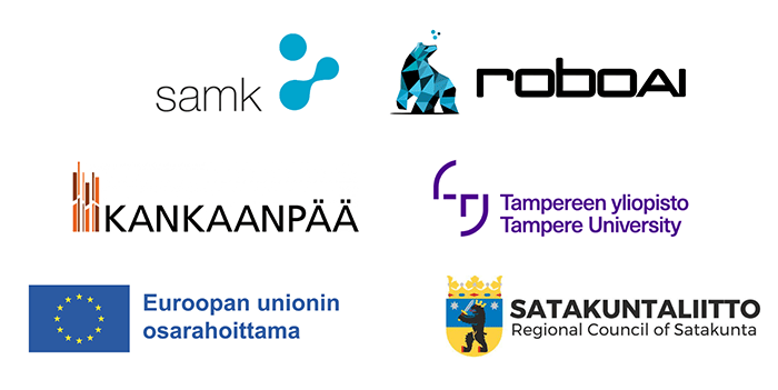 Logopilvi, jossa tapahtumaa järjestäneiden tahojen logot.